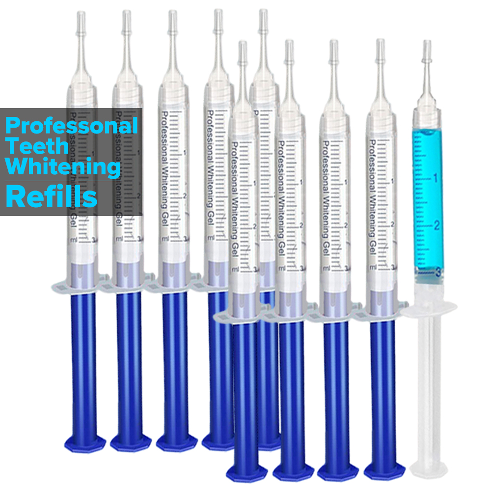 Teeth Whitening Gel Refills - 치아 미백 젤 리필 주사기 치아
