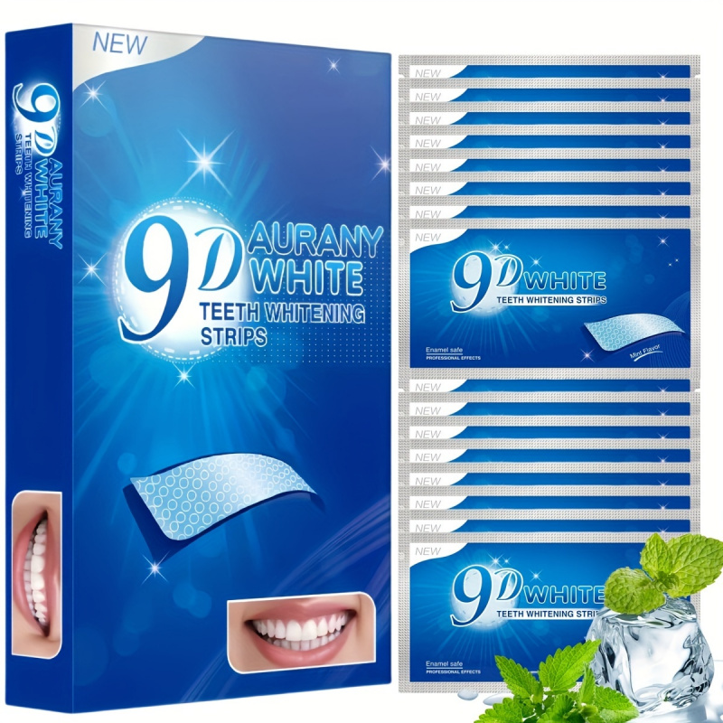 Teeth Whitening Gel Refills - 6% 과산화수소가 함유된 9D Aurany White