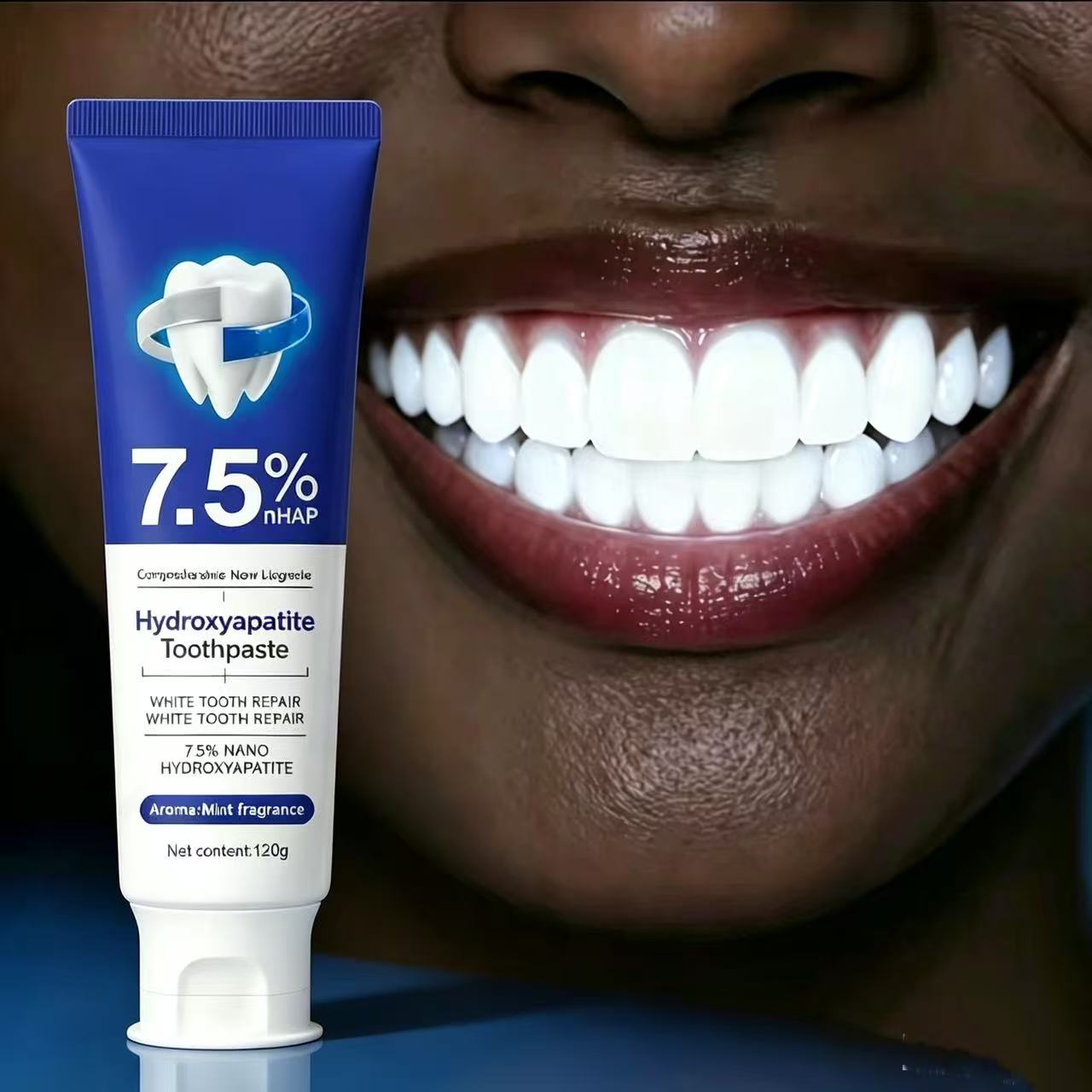 Teeth Whitening Best - 7.5% 나노 하이드록시아파타이트 치약 커피, 차