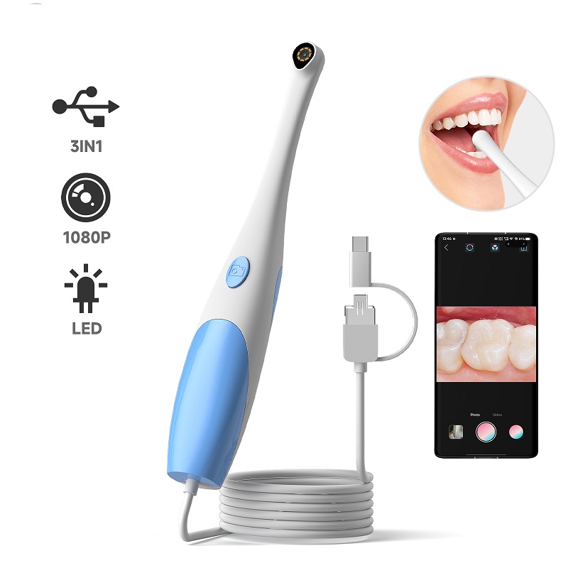 Teeth Whitening Video - 타입-C 구강 내시경 휴대용 비디오 구강