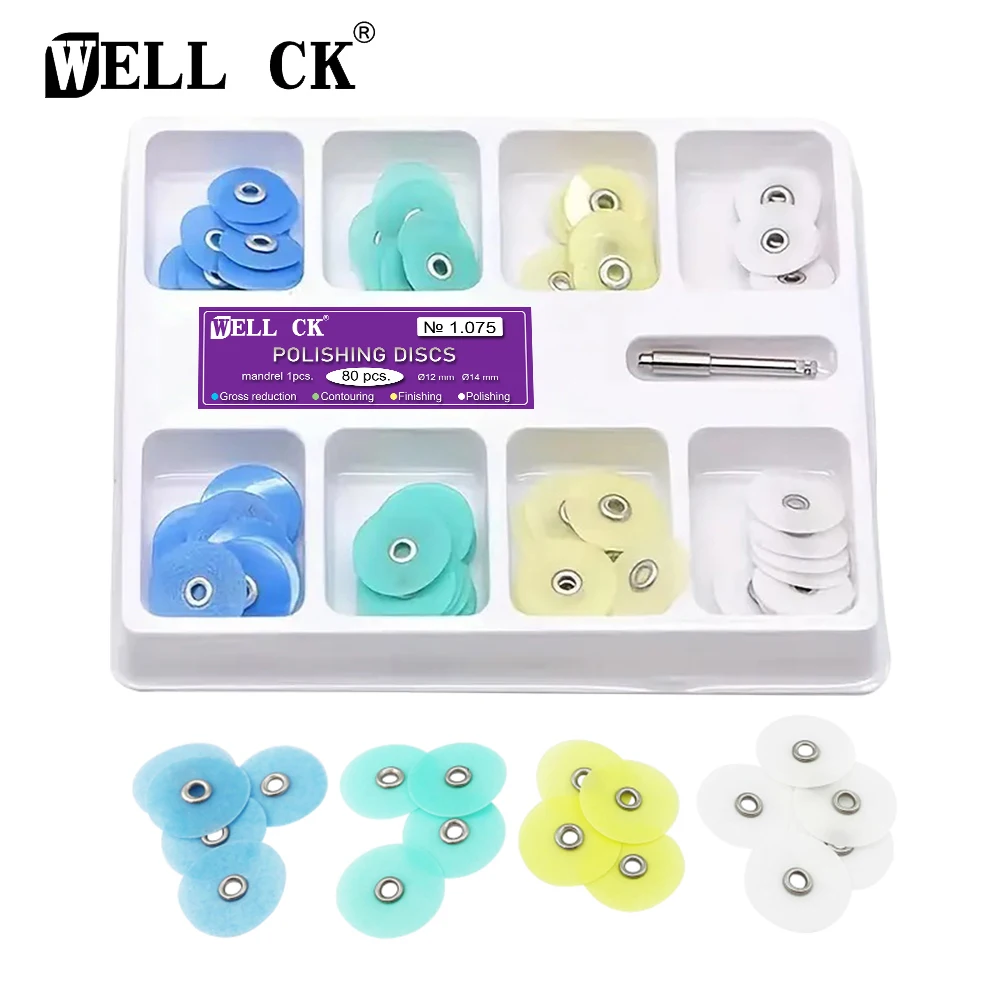 Teeth Whitening Home - WELLCK 치과 연마 디스크 총 감소