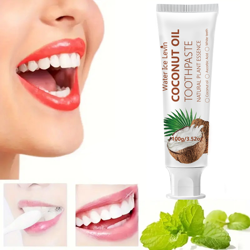 Teeth Whitening Best - 코코넛 오일 치약 100g 천연 식물