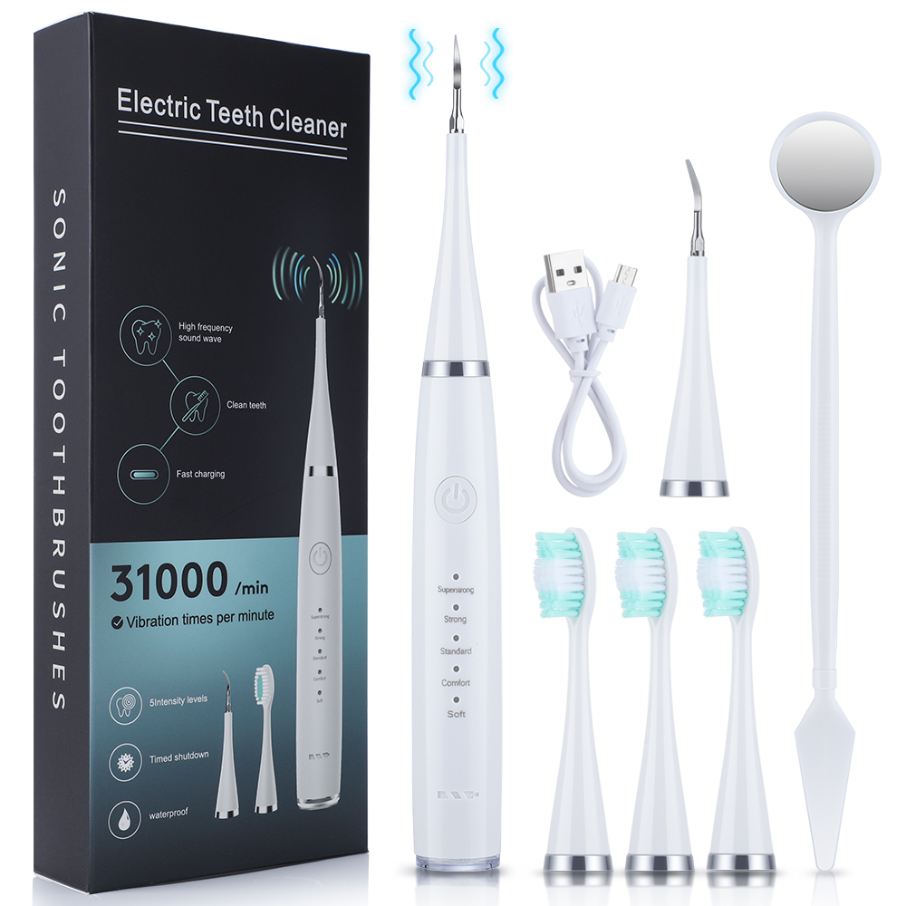 Teeth Whitening Or Tooth Whitening - 가정용 전기 치아 클리너 치과 스케일러