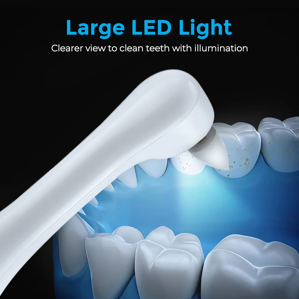 전동 치아 광택기 치아 미백 클리너 6개 브러시 헤드  - Teeth Whitening Or Tooth Whitening 리뷰 및 가격