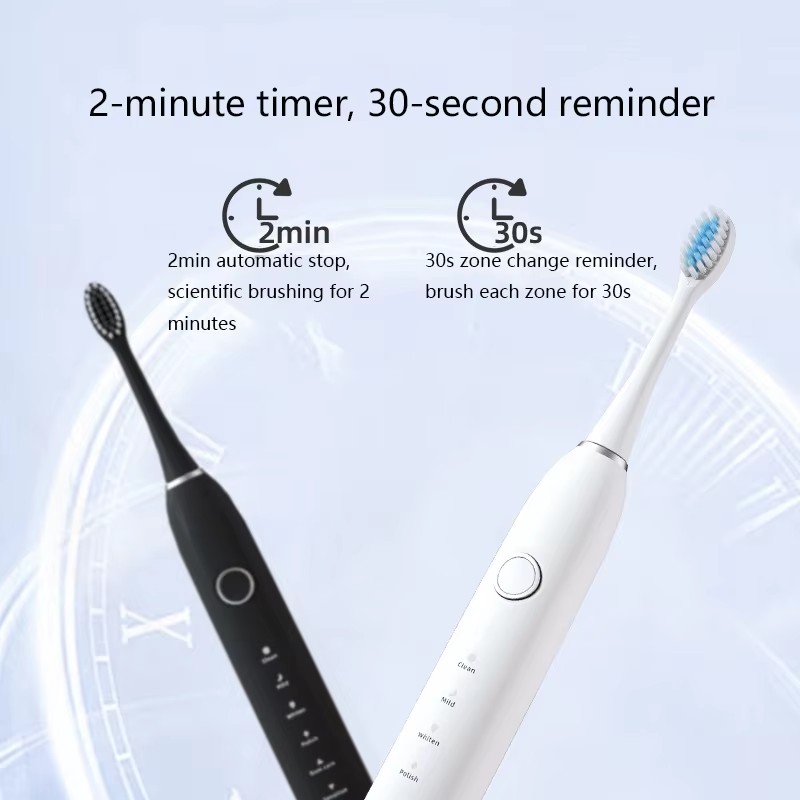 스마트 충전식 초음파 전동 칫솔 성인용 미백 치아 클리 - Teeth Whitening Or Tooth Whitening 리뷰 및 가격