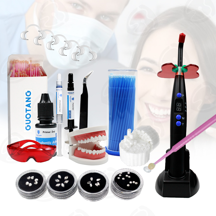 최저가 무료 OEM 치아 보석 키트 광중합 전문 치아  - Teeth Whitening Kit With Light 리뷰 및 가격