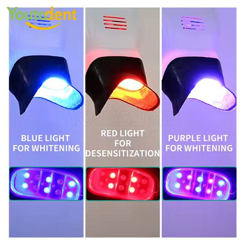 전문 치과용 3색 광 램프 치아 미백기 미백 촉진 장치 - Teeth Whitening China 리뷰 및 가격