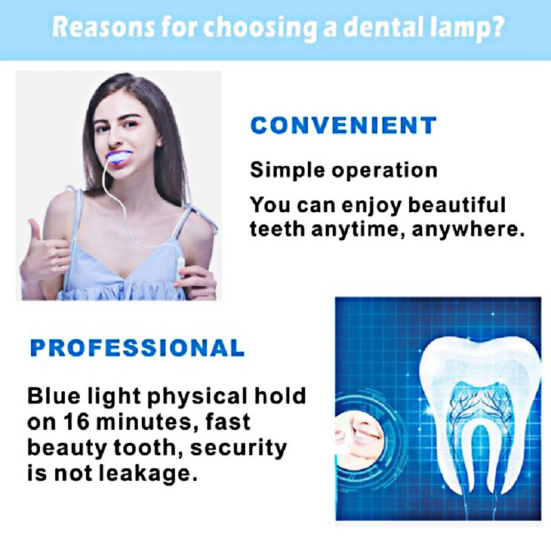 치아 푸른 빛 미백 악기 범용 인터페이스 휴대용 충전식 - Teeth Whitening Uv 리뷰 및 가격