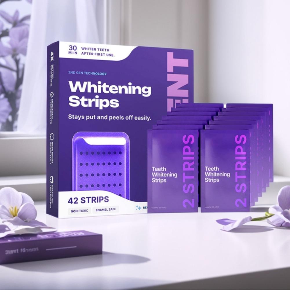 1/3/5Pcs 치아 미백 젤 스트립 42팩 구강 위생 - Teeth Whitening Gel Refills 리뷰 및 가격