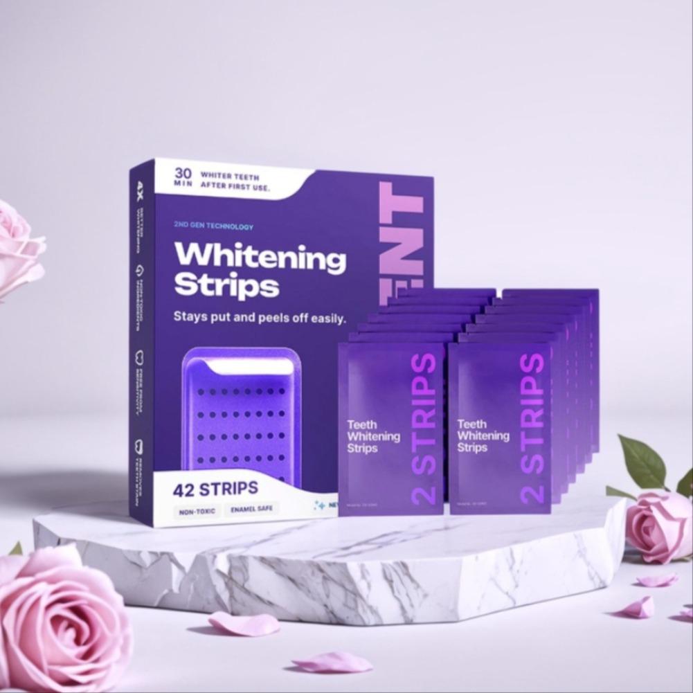 1/3/5Pcs 치아 미백 젤 스트립 42팩 구강 위생 - Teeth Whitening Gel Refills 리뷰 및 가격