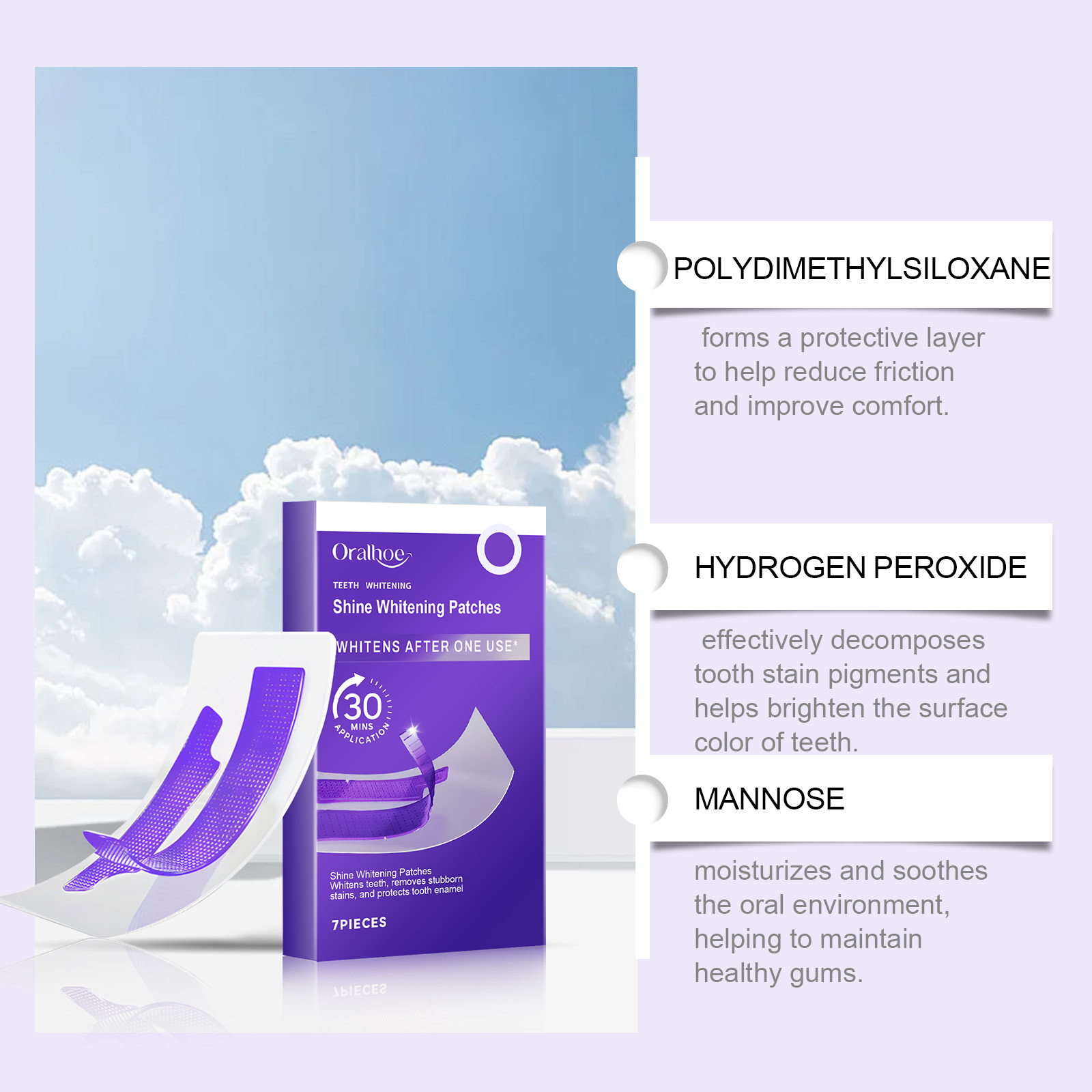 오랄호에 7개입/박스 치아 미백 패치 순한 성분 빠른  - Teeth Whitening Or Tooth Whitening 리뷰 및 가격