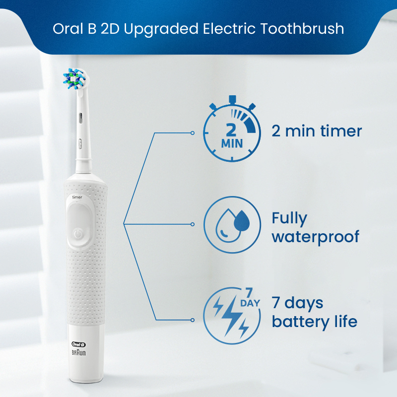 구강 B D100 2D 바이탈리티 전동 칫솔 타이머,  - Teeth Whitening Or Tooth Whitening 리뷰 및 가격
