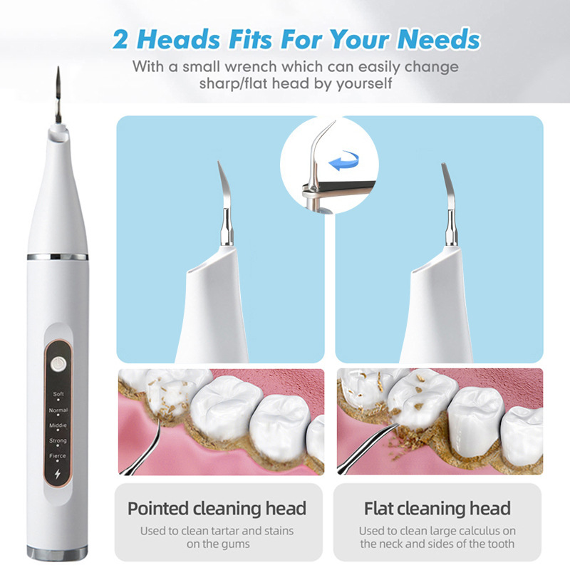 초음파 전동 치석 제거기 5가지 모드 치석 제거 치아  - Teeth Whitening Or Tooth Whitening 리뷰 및 가격