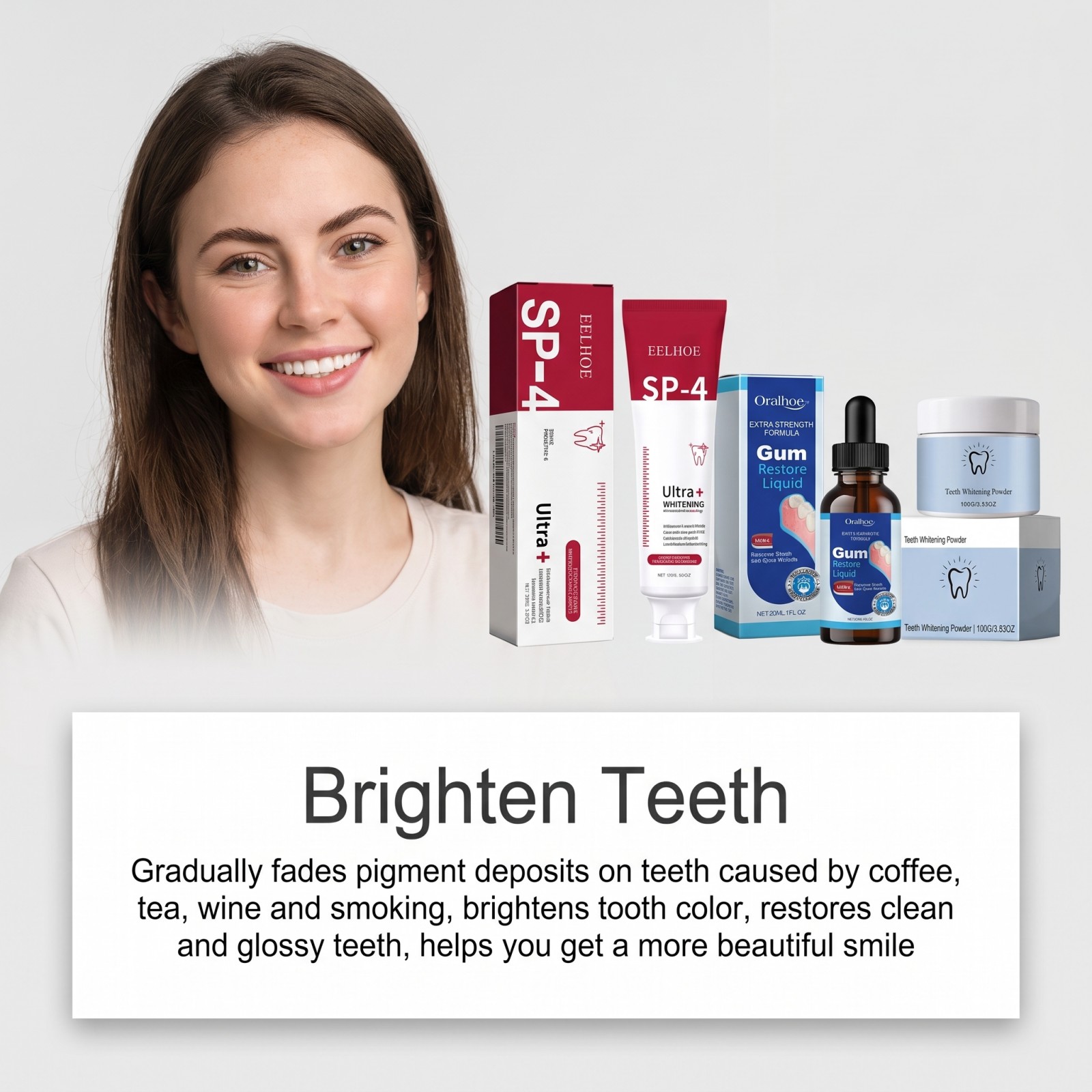 구강 관리 콤보 세트 미백 치약 구강청결제 치아 미백  - Teeth Whitening China 리뷰 및 가격