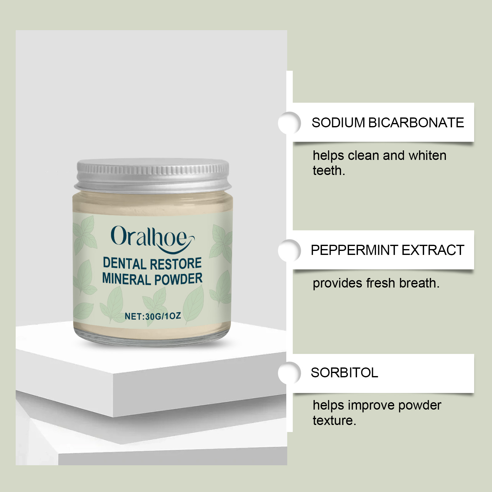 오랄호 치아 복원 미네랄 파우더, 누런 치아 얼룩 제거 - Teeth Whitening Or Bleaching 리뷰 및 가격