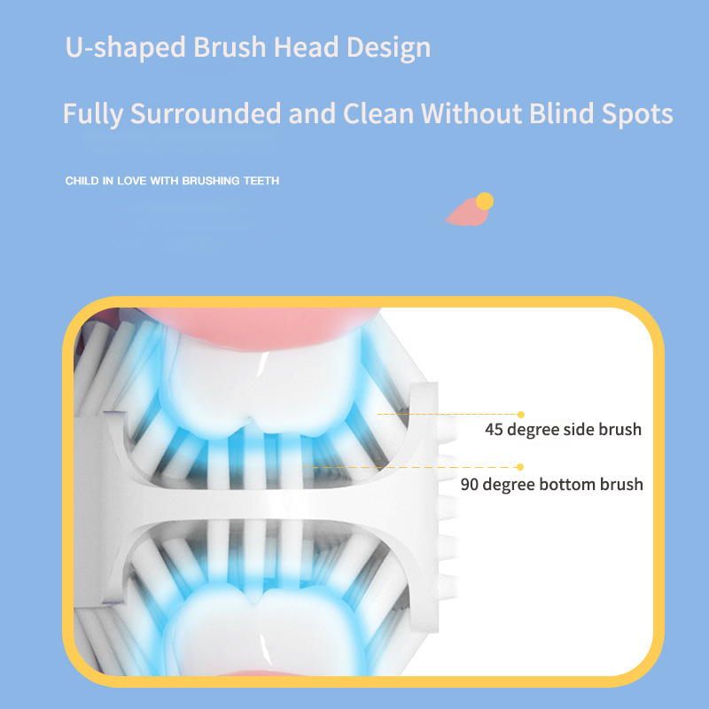 360 °   자동 전동 칫솔 U 자형 성인용 충전식  - Teeth Whitening Or Tooth Whitening 리뷰 및 가격