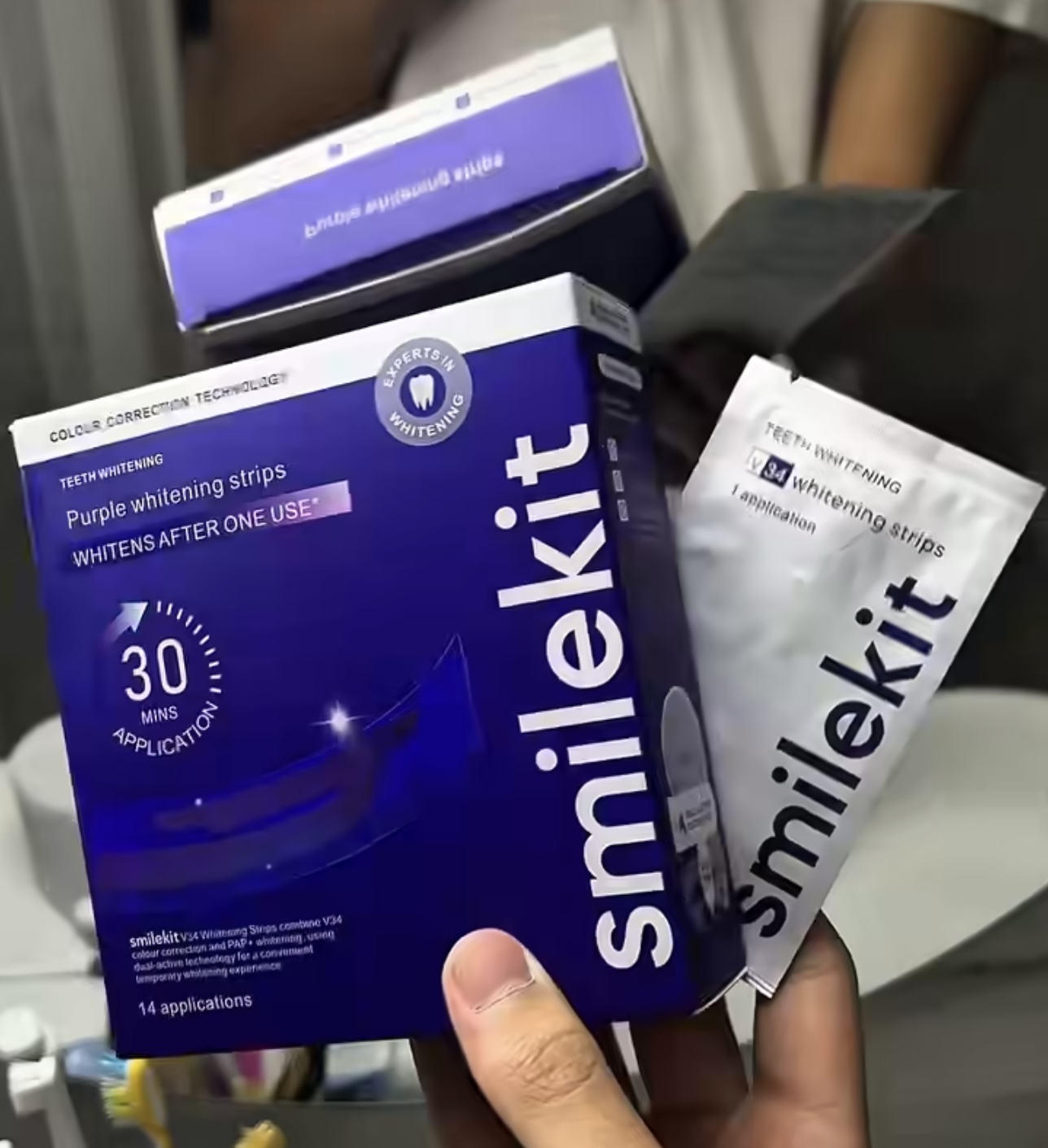 7/14 쌍 치아 패치 세트 SmileKit 브랜드 치 - Teeth Whitening Quotes 리뷰 및 가격