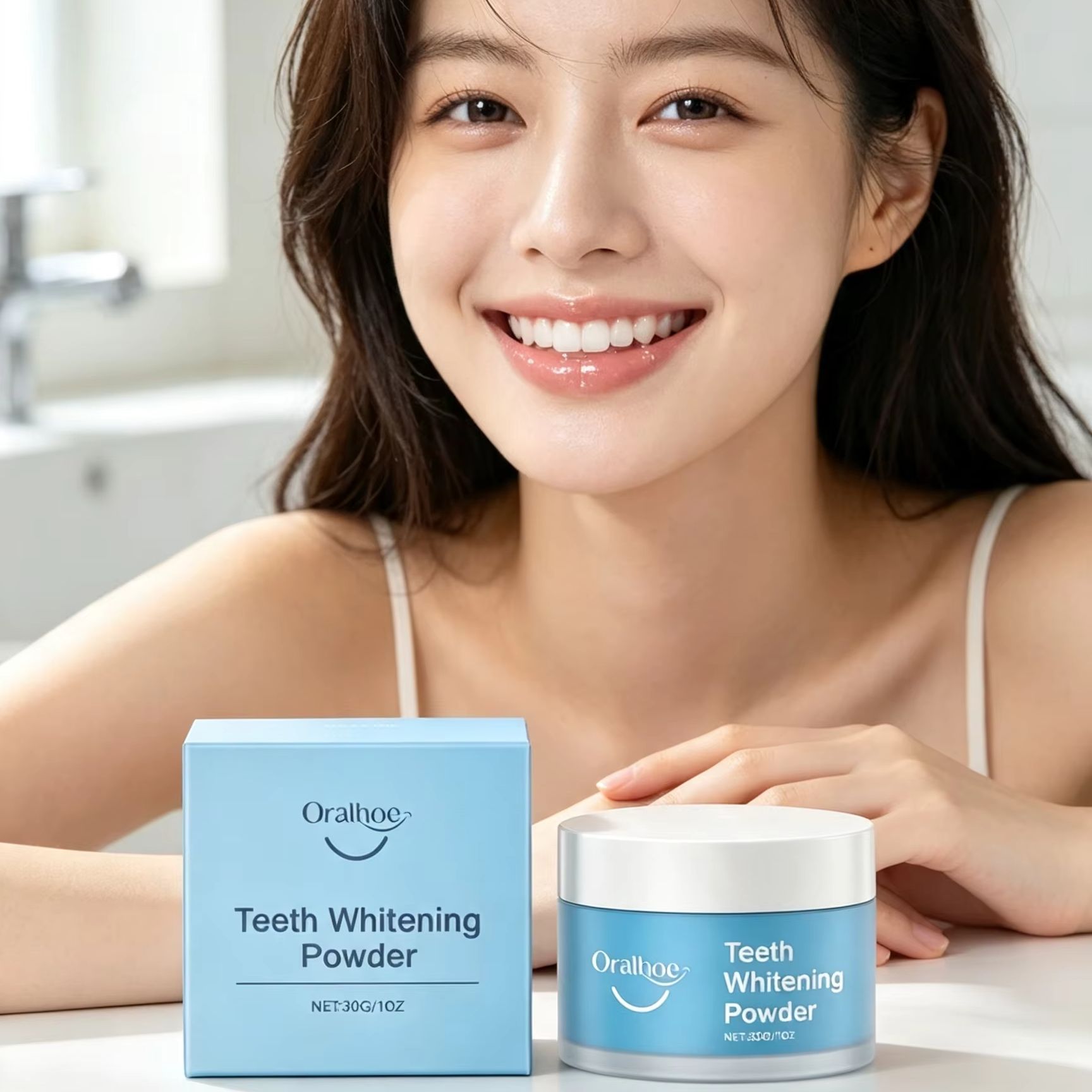 오랄호 치아 미백 파우더, 치아 얼룩 제거, 딥 클리닝 - Teeth Whitening Quotes 리뷰 및 가격