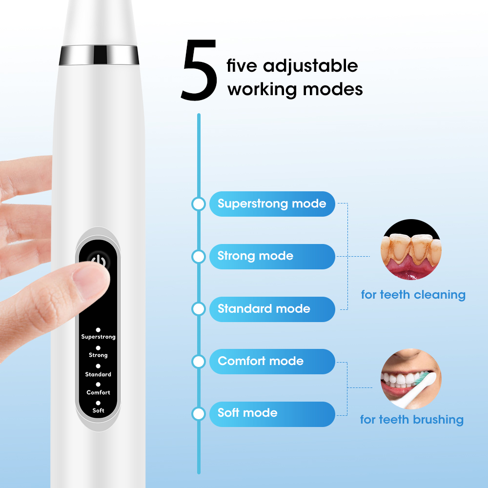 전기 음파 치과 치석 스케일러, 구강 치아 치석 제거기 - Teeth Whitening Home 리뷰 및 가격