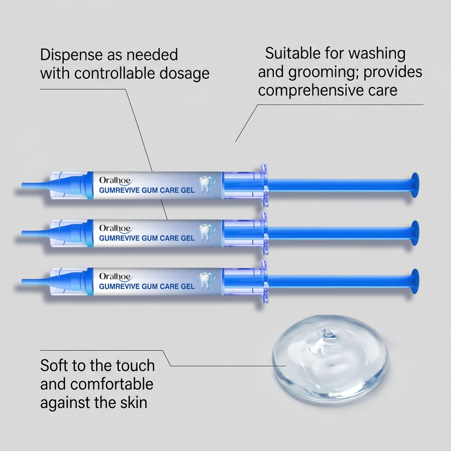 구강 관리 젤 3개입 잇몸 세척 주사기 키트, 매일 가 - Teeth Whitening In Office 리뷰 및 가격