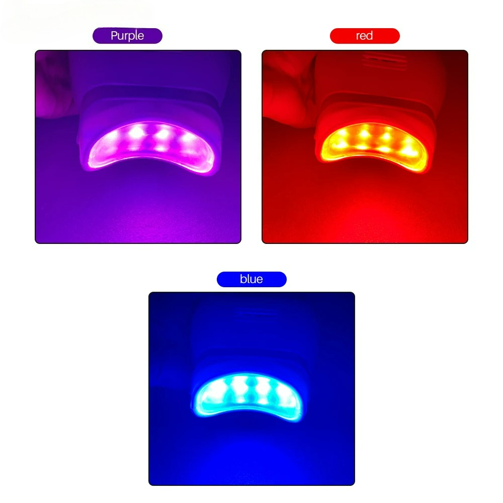 조절 가능한 3색 LED 치아 미백 촉진기 치과용 냉광 - Teeth Whitening China 리뷰 및 가격