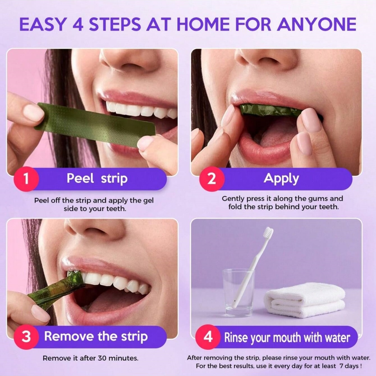 디럭스 화이트닝 치아 스티커 7/14/21 쌍 젤 화이 - Teeth Whitening Gel Refills 리뷰 및 가격