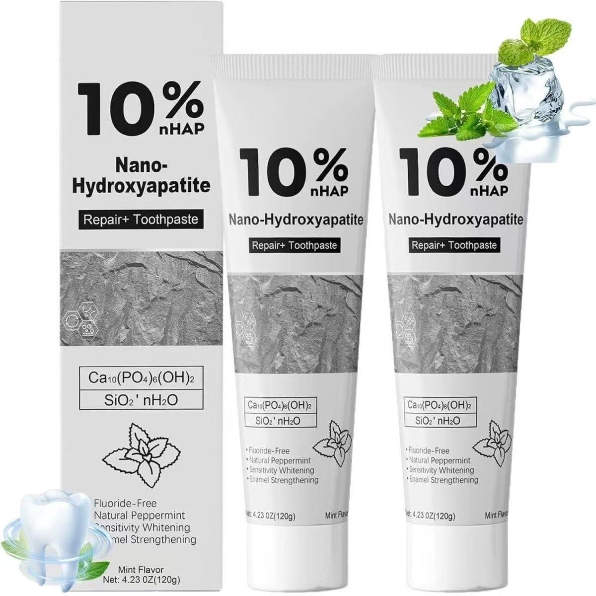 10% 나노 하이드록시아파타이트 미백 및 얼룩 제거 치 - Teeth Whitening Best 리뷰 및 가격
