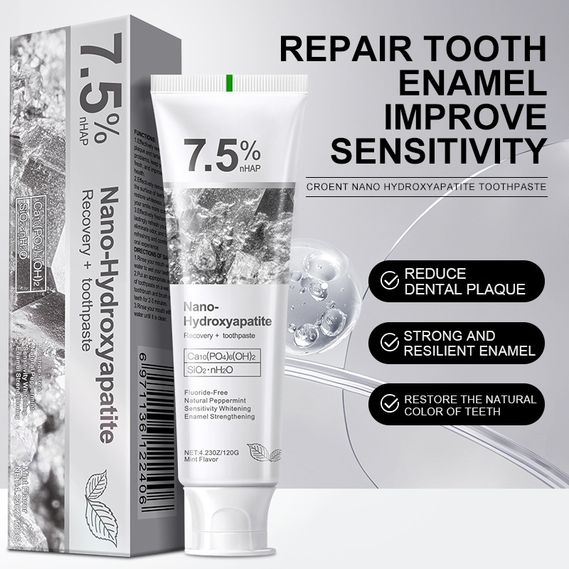 7.5% 하이드록시아파타이트 프로바이오틱 미백 치약 에 - Teeth Whitening Best 리뷰 및 가격