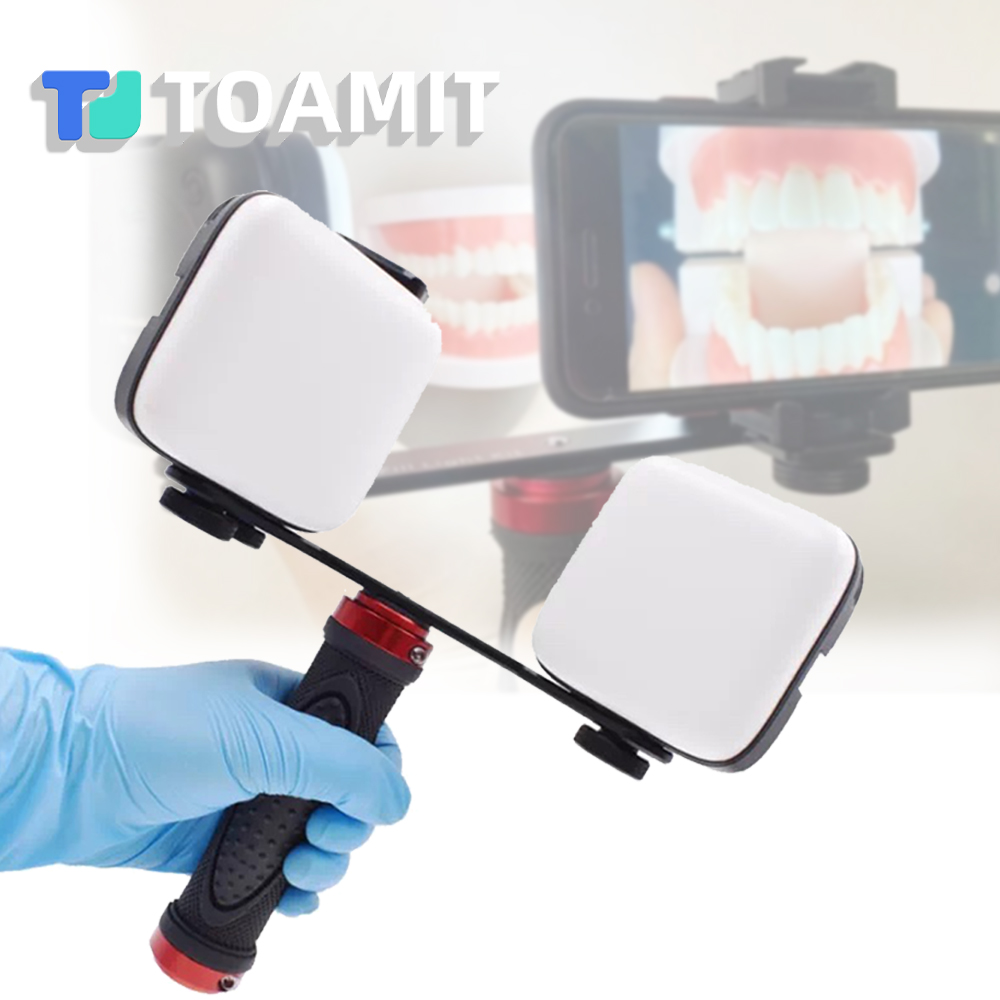 치과 사진 촬영 조명, 스마트폰용 블루투스 LED 플래 - Teeth Whitening Kit With Light 리뷰 및 가격
