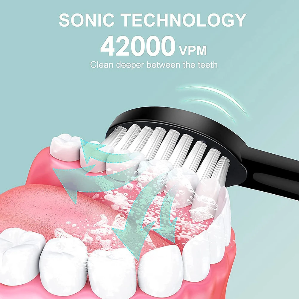 소닉 전동 칫솔 성인 스마트 타이밍 칫솔 치아 깨끗한  - Teeth Whitening Or Tooth Whitening 리뷰 및 가격