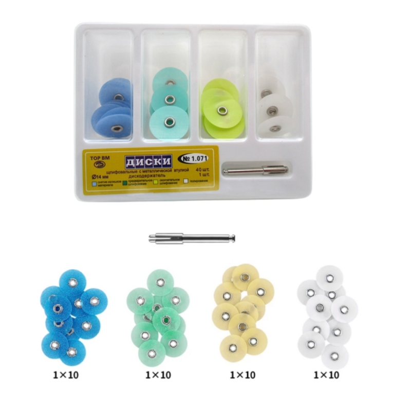 40 개/상자 치과 연마 디스크 지주 막대 Mandre - Teeth Whitening Home 리뷰 및 가격