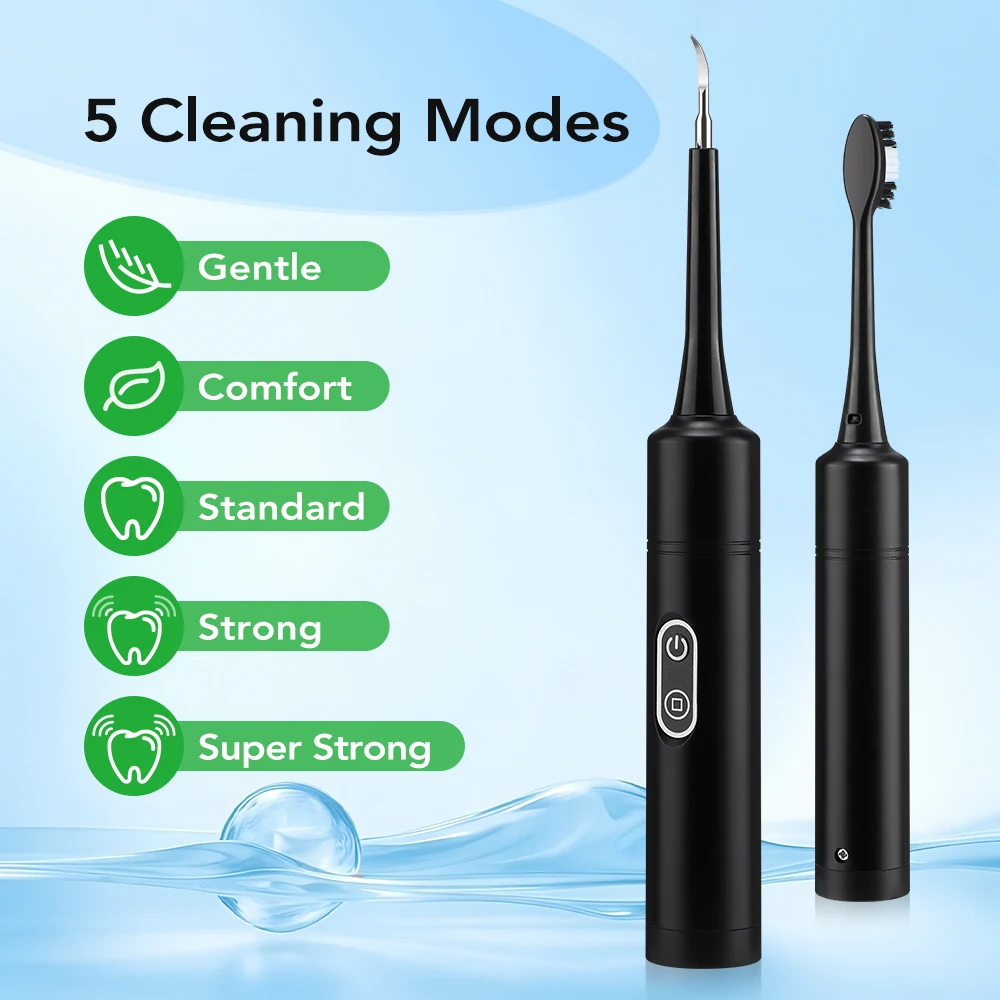 전동 음파 진동 치석 제거기 치아 미백 플라그 제거 치 - Teeth Whitening Home 리뷰 및 가격