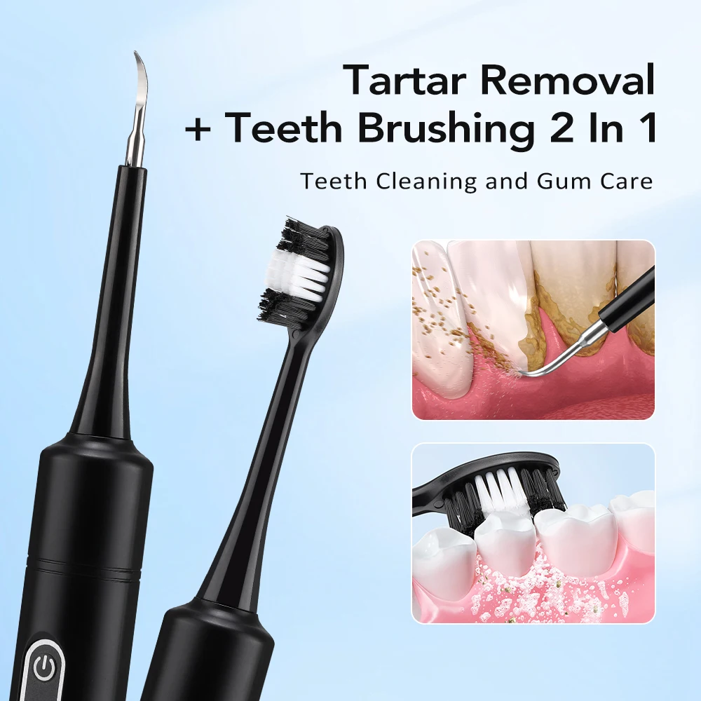 전동 음파 진동 치석 제거기 치아 미백 플라그 제거 치 - Teeth Whitening Home 리뷰 및 가격